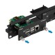 Front Removable 1U Rack Mount for Raspberry Pi with 4 Mounting Brackets for Raspberry Pi 5 4B 3B+/3B and Other B Models