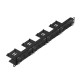 Front Removable 1U Rack Mount for Raspberry Pi with 4 Mounting Brackets for Raspberry Pi 5 4B 3B+/3B and Other B Models