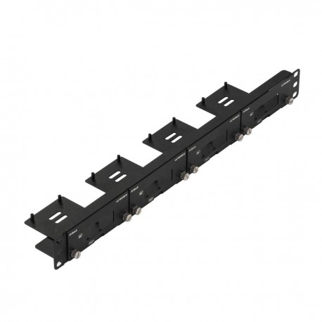 Front Removable 1U Rack Mount for Raspberry Pi with 4 Mounting Brackets for Raspberry Pi 5 4B 3B+/3B and Other B Models