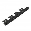 Front Removable 1U Rack Mount for Raspberry Pi with 4 Mounting Brackets for Raspberry Pi 5 4B 3B+/3B and Other B Models
