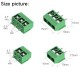Terminal Block PCB 2 Pin 5.08mm Hijau