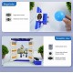World of Module Series Building Block Sensor Kit compatible Micro:bit V2/V1.5 Arduino UNO Raspberry Pi Pico - Ultrasonic