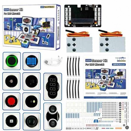 World of Module Programmable Sensor Kit for Micro:bit V2 Board