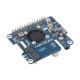 PCIe To M.2 Adapter with PoE Function for Raspberry Pi 5 Supports NVMe Protocol M2 Solid State Drive High-speed Reading/Writing