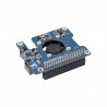 Power Over Ethernet HAT for Raspberry Pi 5 / CM5 High Power Onboard with Fan & Heatsink supports 802.3af/at