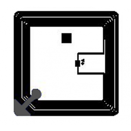 RFID Label 50x50mm ICODE SLIX2