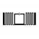 UHF RFID Label Tag 45x18mm Alien H10