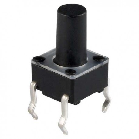 Tactile Switch Push Button 4 Pin 6x6x10mm