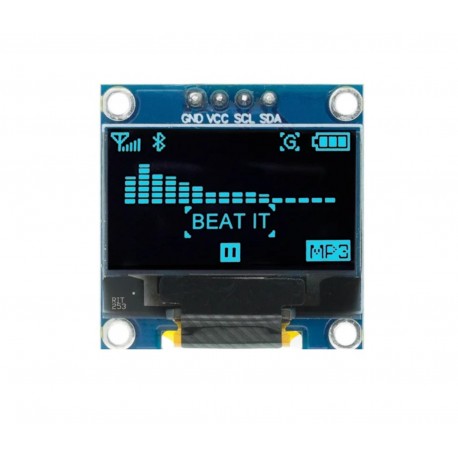 LCD OLED Display 1.3 inch 128x64 Blue I2C