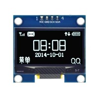 LCD OLED Display 1.3 inch 128x64 White I2C