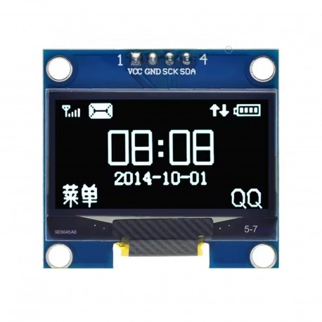 LCD OLED Display 1.3 inch 128x64 White I2C