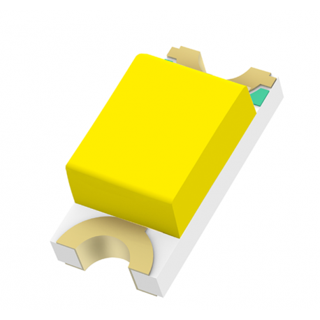 Led White Yellow Lens SMD 1206 1300mcd