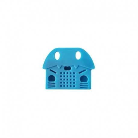 Kissrobot microbit Case Silicone Sleeve Dark Blue Biru Tua