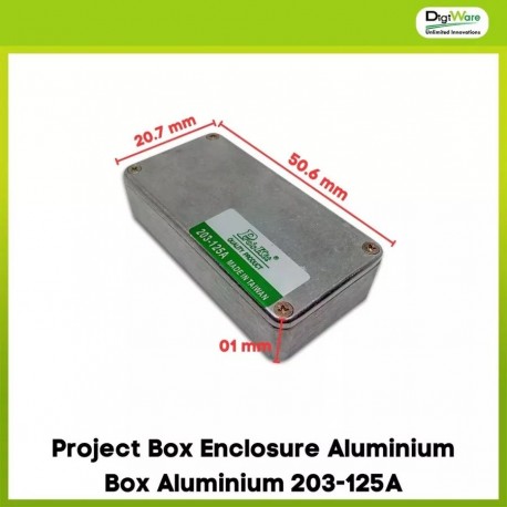Project Box Enclosure Aluminium Box Aluminium 203-125A