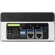 reComputer Super J3010 Advanced Edge AI Computer with NVIDIA Jetson Orin Nano 4GB RAM 128GB NVMe SSD Aluminum case