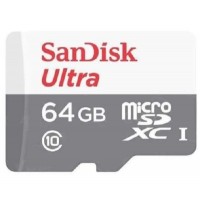 SanDisk Ultra MicroSD 64GB MicroSDXC UHS-I 100MB/s