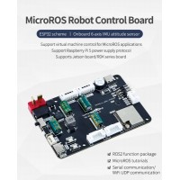 MicroROS Control Board for Raspberry Pi 5 Robot