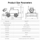 MicroROS-Pi5 Car Kit ROS2 Robot Car for Raspberry Pi 5 support ROS2-HUMBLE Python3 without Raspberry Pi