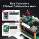 MicroROS-Pi5 Car Kit ROS2 Robot Car for Raspberry Pi 5 support ROS2-HUMBLE Python3 without Raspberry Pi