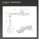 reBot Arm B601-DM Assembled Kit with Gripper 6+1 DoF Fully Open Source Arm