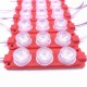 ED Strip 3 Mata 3W 220V AC Merah