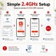 Tuya Smart WiFi SOS Emergency Panic Button for Elderly Alarm RF 433MHz