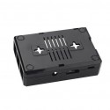 Raspberry Pi 3 ABS Case Black Enclosure Support Fan 40 pin GPIO Hole Hitam