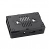 Raspberry Pi 3 ABS Case Black Enclosure Support Fan 40 pin GPIO Hole Hitam