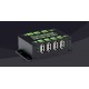 Industrial Grade USB Hub Extending 4x USB 2.0 Ports with Switchable Dual Hosts