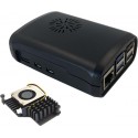 Raspberry Pi 5 ABS Case with Cooling Fan