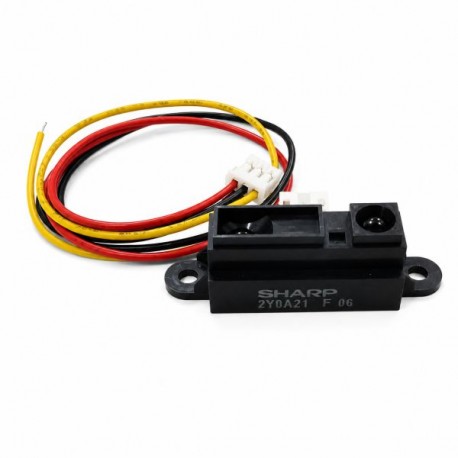 Sharp GP2Y0A21YK0FIR Distance Sensor 10-80 cm w/ Cable