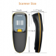 Barcode Scanner PRJ-300R 1D/2D Pocket Portable USB Bluetooth 2.4G Black
