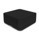 Enclosures Boxes and Cases Vented Cube Black 76.2x76.2x31.75mm