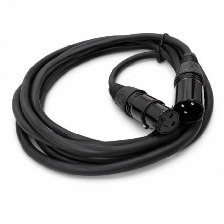 Bochara Kabel XLR Male to Female OFC Microphone Shielded 3 Meter