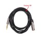 Kabel Aux Audio Extension 3.5mm Male to Female 2M - AV121 - Black - JINSHOUWEI