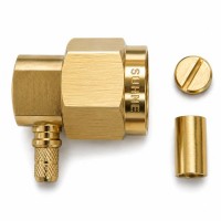 Konektor N Male Crimp RG58 Right Angle