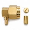 Konektor N Male Crimp RG58 Right Angle