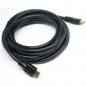 High Speed HDMI to HDMI Cable 5m OD7.3mm, Gold Plated support 4K