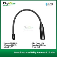 Omnidirectional Whip Antenna 915 MHz
