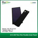 2V 0.5W Thin-Film Flexible Solar Panel