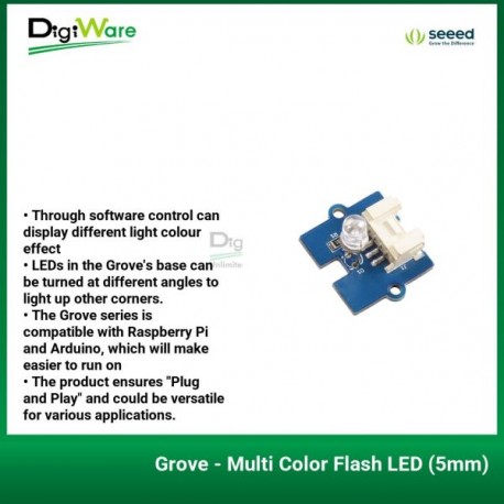 Grove - Multi Color Flash LED (5mm)
