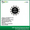 LED-ring Deck Expansion Board for Crazyflie Quadcopter Drone