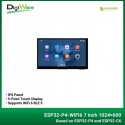ESP32-P4-WIFI6 7 inch 1024×600 5-Point Touch Display Development Board Based ESP32-P4 and ESP32-C6 Supports WiFi 6 BLE 5