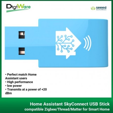 Home Assistant SkyConnect USB Stick compatible Zigbee/Thread/Matter for Smart Home