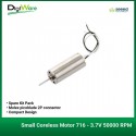 Small Coreless Motor 716 - 3.7V 50000 RPM