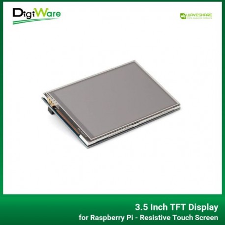 3.5 Inch TFT Display for Raspberry Pi - Resistive Touch Screen