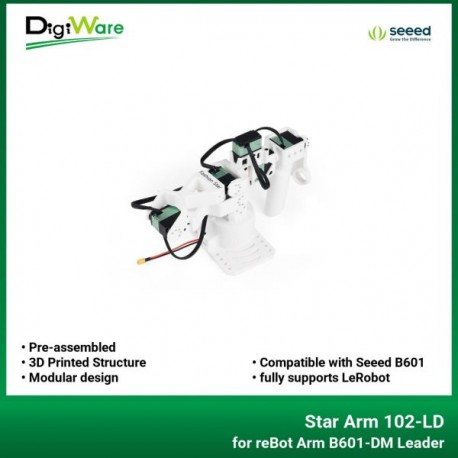 Star Arm 102-LD for reBot Arm B601-DM Leader