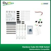Rainbow Cube Kit-RGB 4x4x4 (Rainbowduino Compatible)