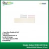Single Ended COB LED Strip White 6500K 300mm (5 Pcs)