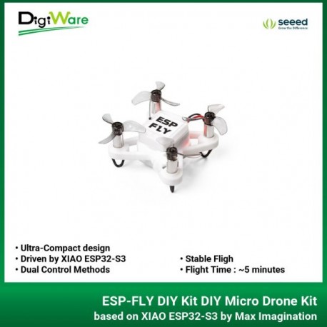 ESP-FLY DIY Kit DIY Micro Drone Kit based on XIAO ESP32-S3 by Max Imagination